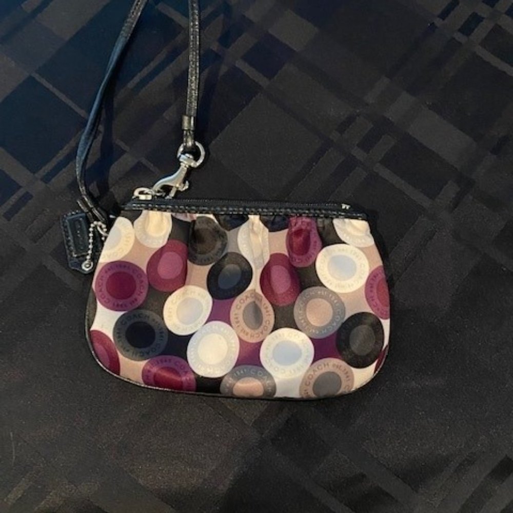 Coach Wristlet Zip Multi-colour - Picture 2 of 7